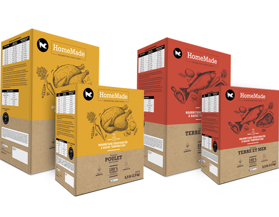 CaniSource HomeMade. CaniSource HomeMade. Nourriture gourmet pour chiens et pour chats.